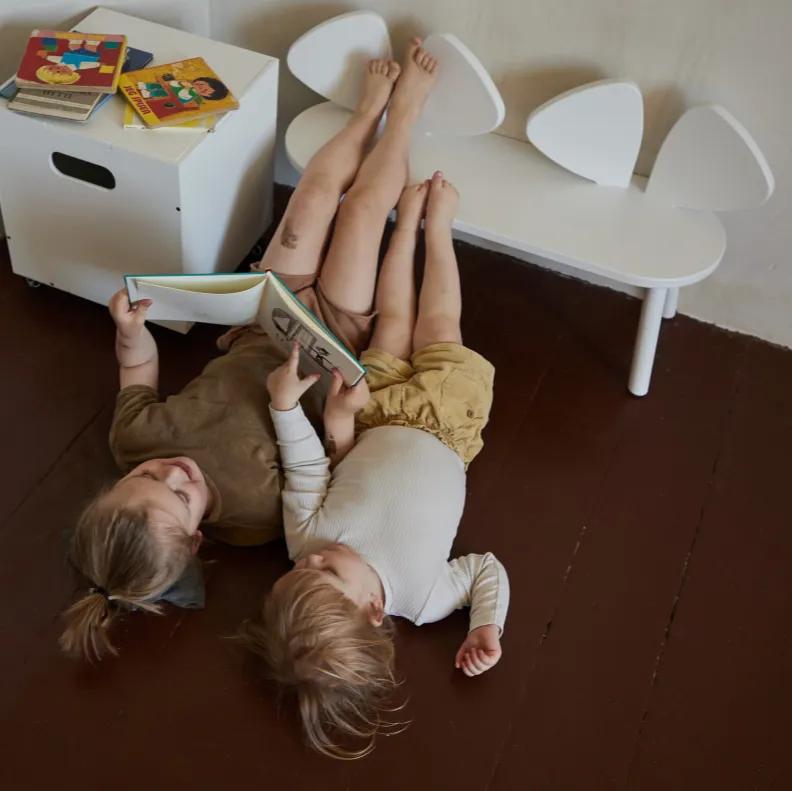 Nofred Kids Mouse Bench - White