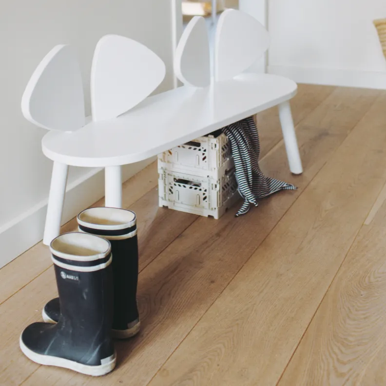 Nofred Kids Mouse Bench - White