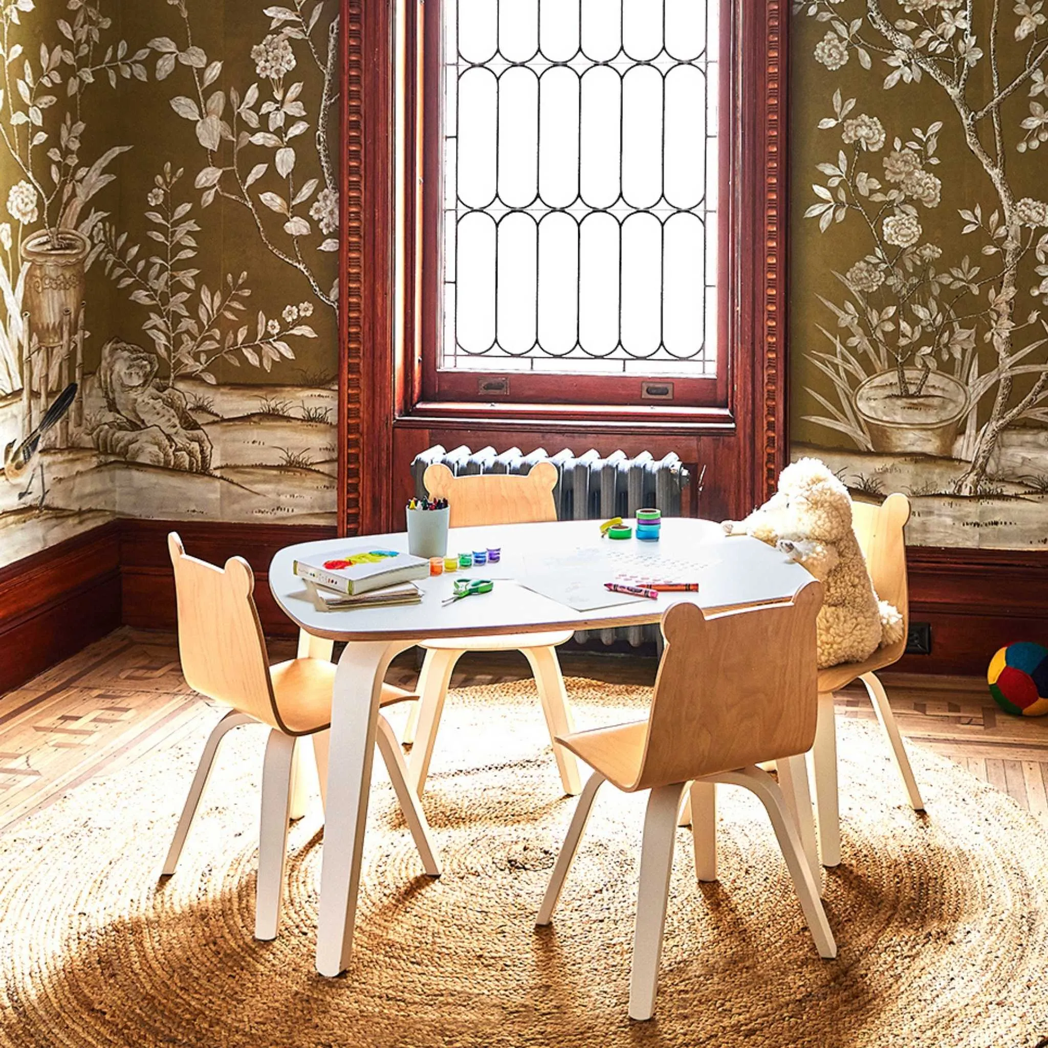 Oeuf NYC Bear Play Chair Set Of 2 - Birch