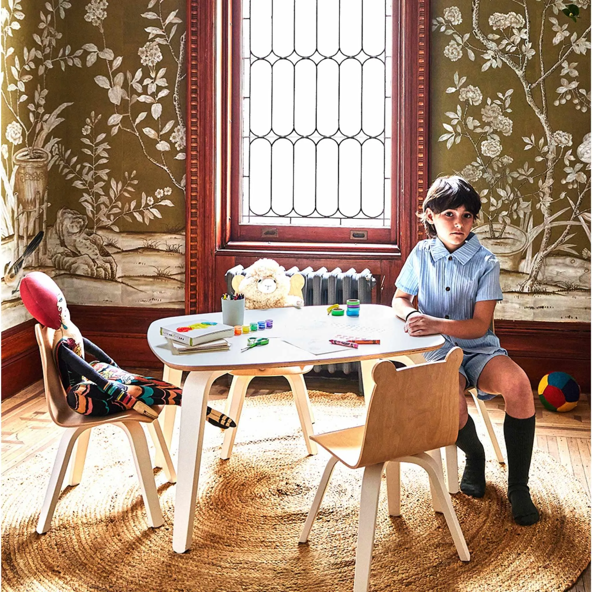Oeuf NYC Bear Play Chair Set Of 2 - Birch