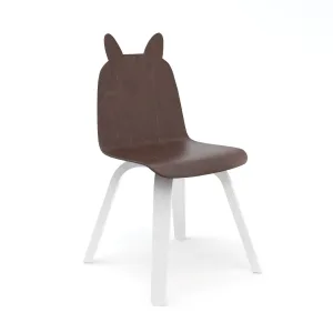 Oeuf NYC Bunny Play Chair Set Of 2 - Walnut
