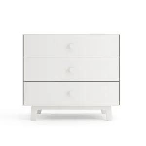 Oeuf NYC Merlin 3 Drawer Dresser Sparrow - White
