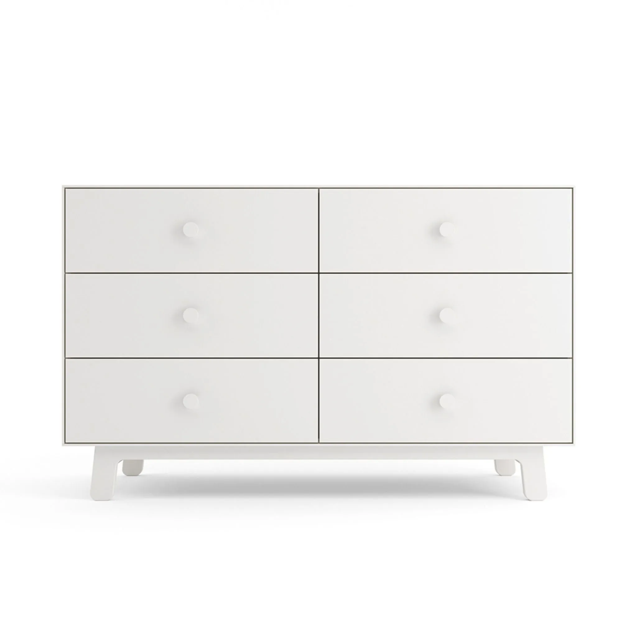 Oeuf NYC Merlin 6 Drawer Dresser Sparrow - White