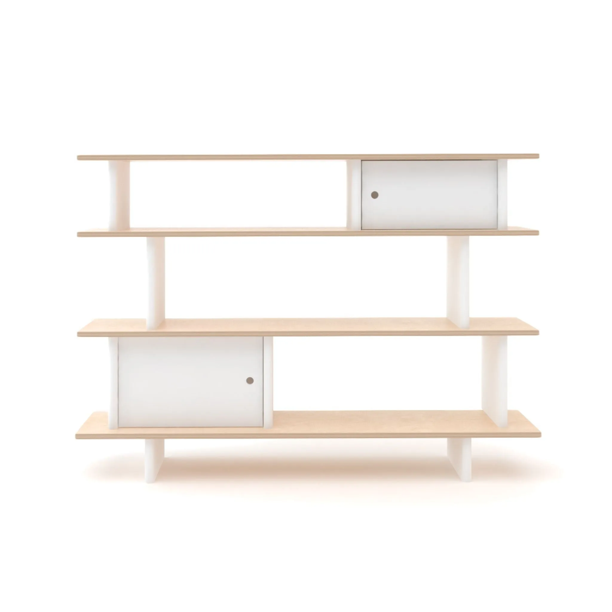 Oeuf NYC Mini Library - White/Birch