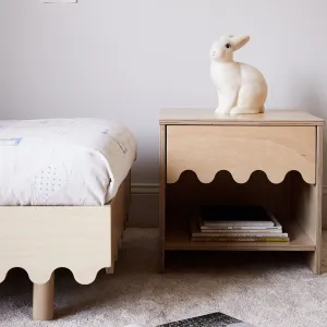 Oeuf NYC Moss Bedside Table - Birch