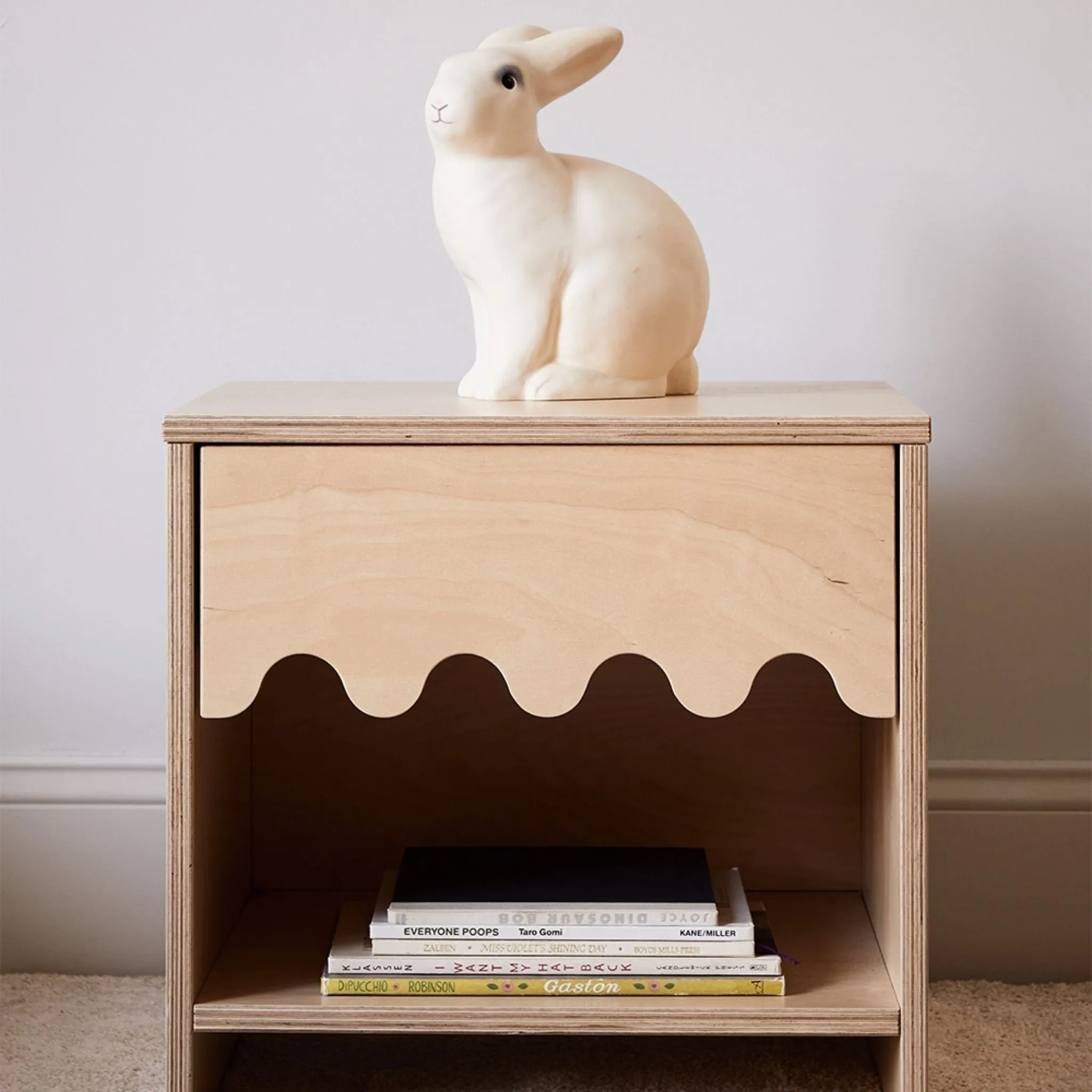 Oeuf NYC Moss Bedside Table - Birch
