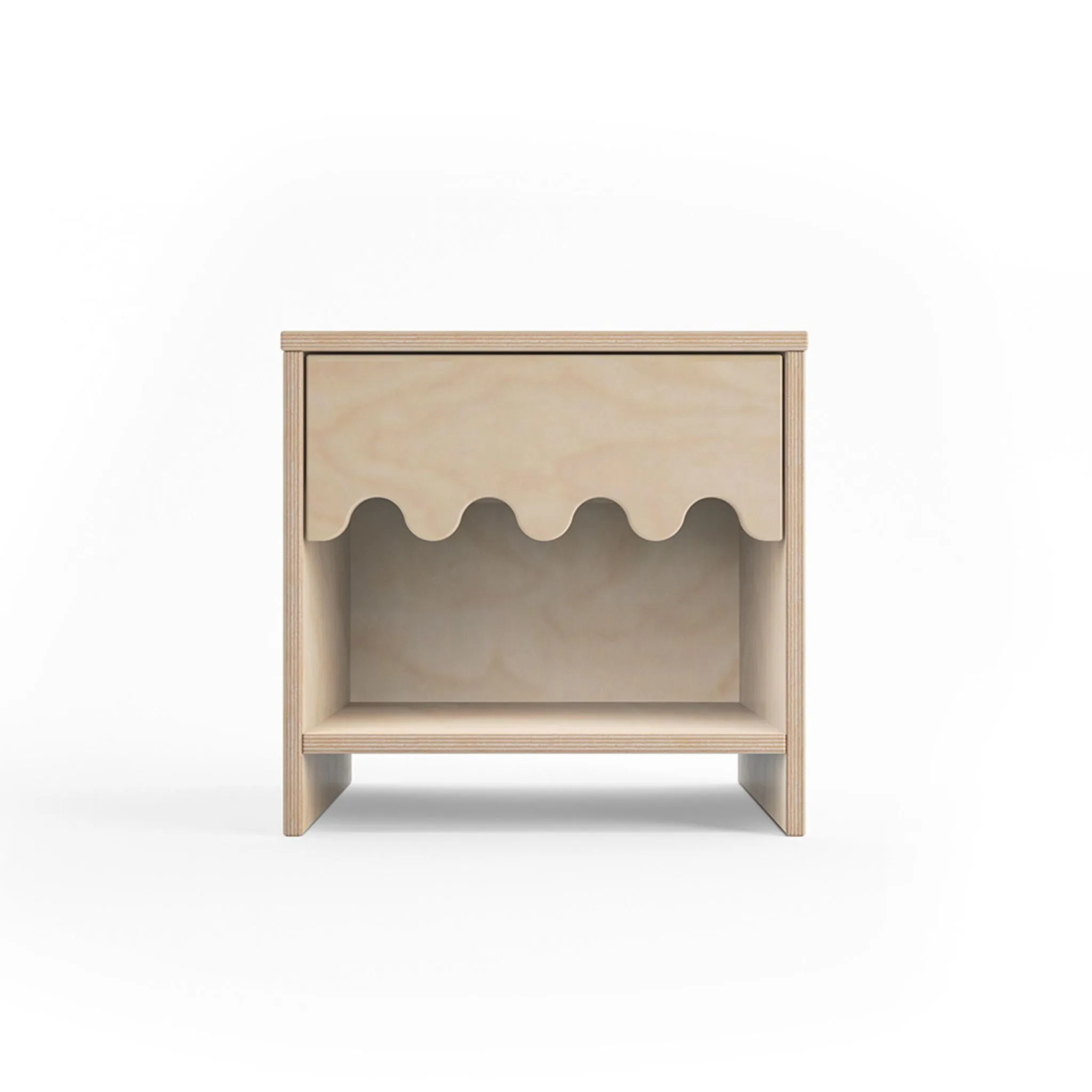 Oeuf NYC Moss Bedside Table - Birch
