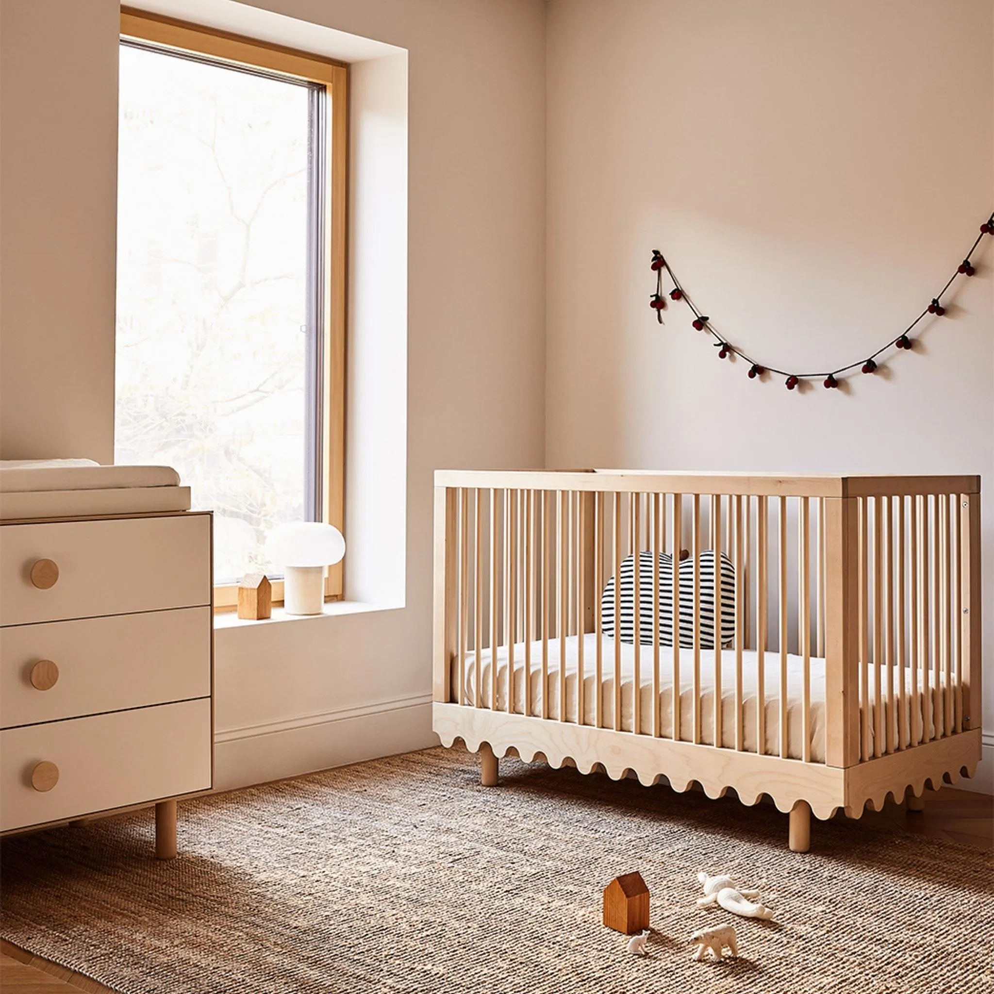 Oeuf NYC Moss Cot Bed - Birch