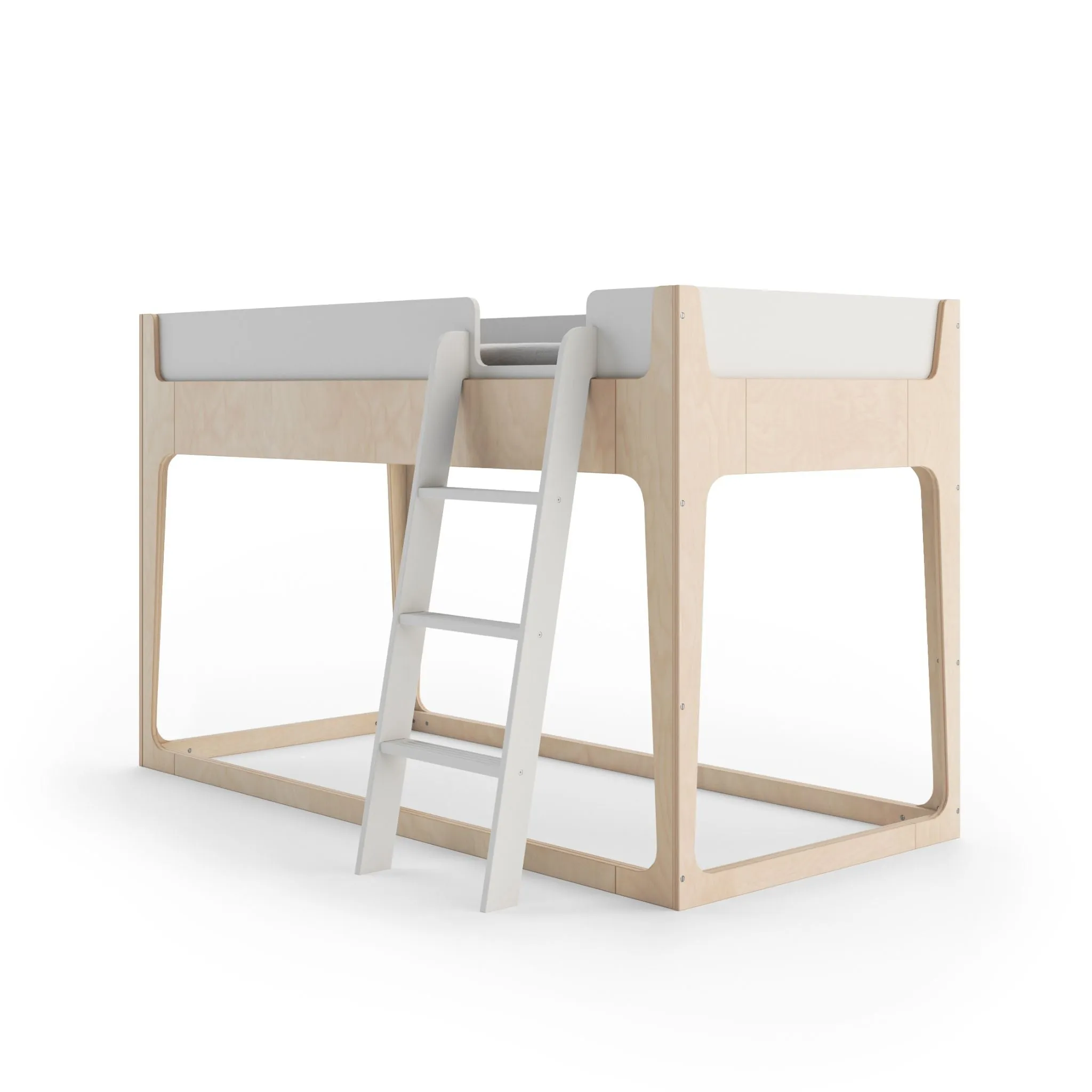 Oeuf NYC Perch Nest Bed - White/Birch