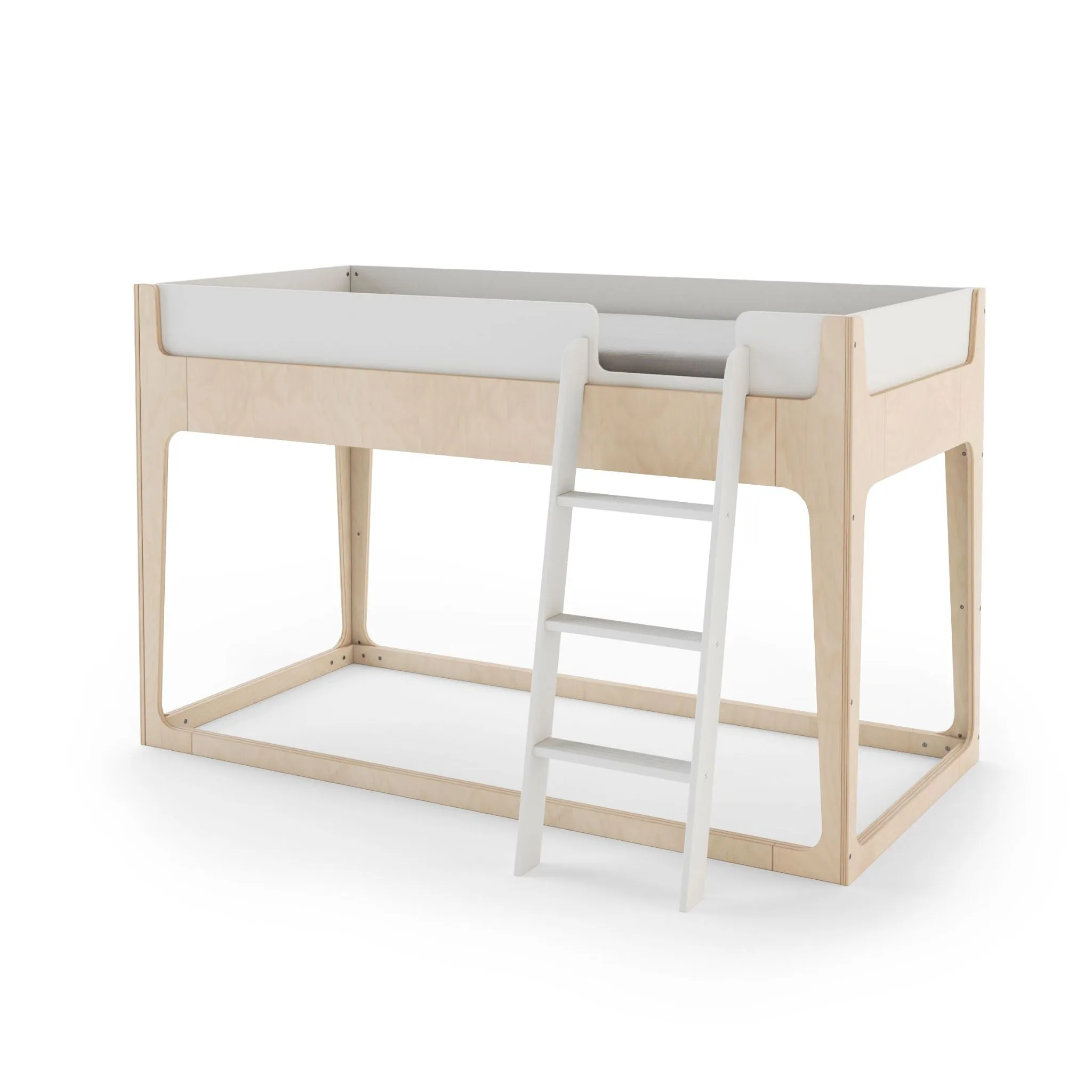 Oeuf NYC Perch Nest Bed - White/Birch