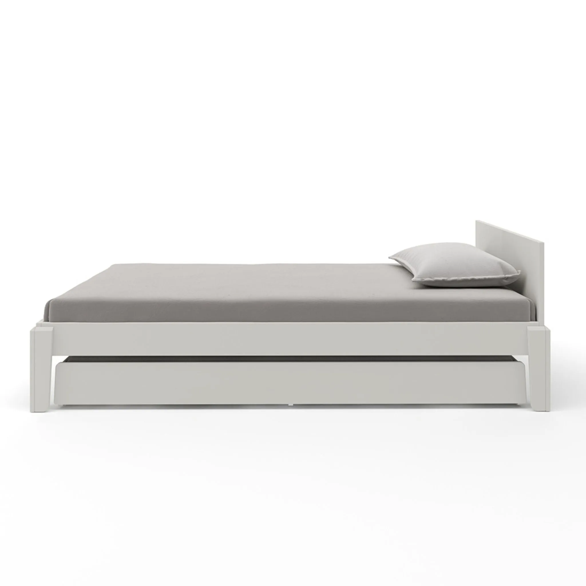 Oeuf NYC Perch Trundle Bed/Ladder Conversion Kit - White
