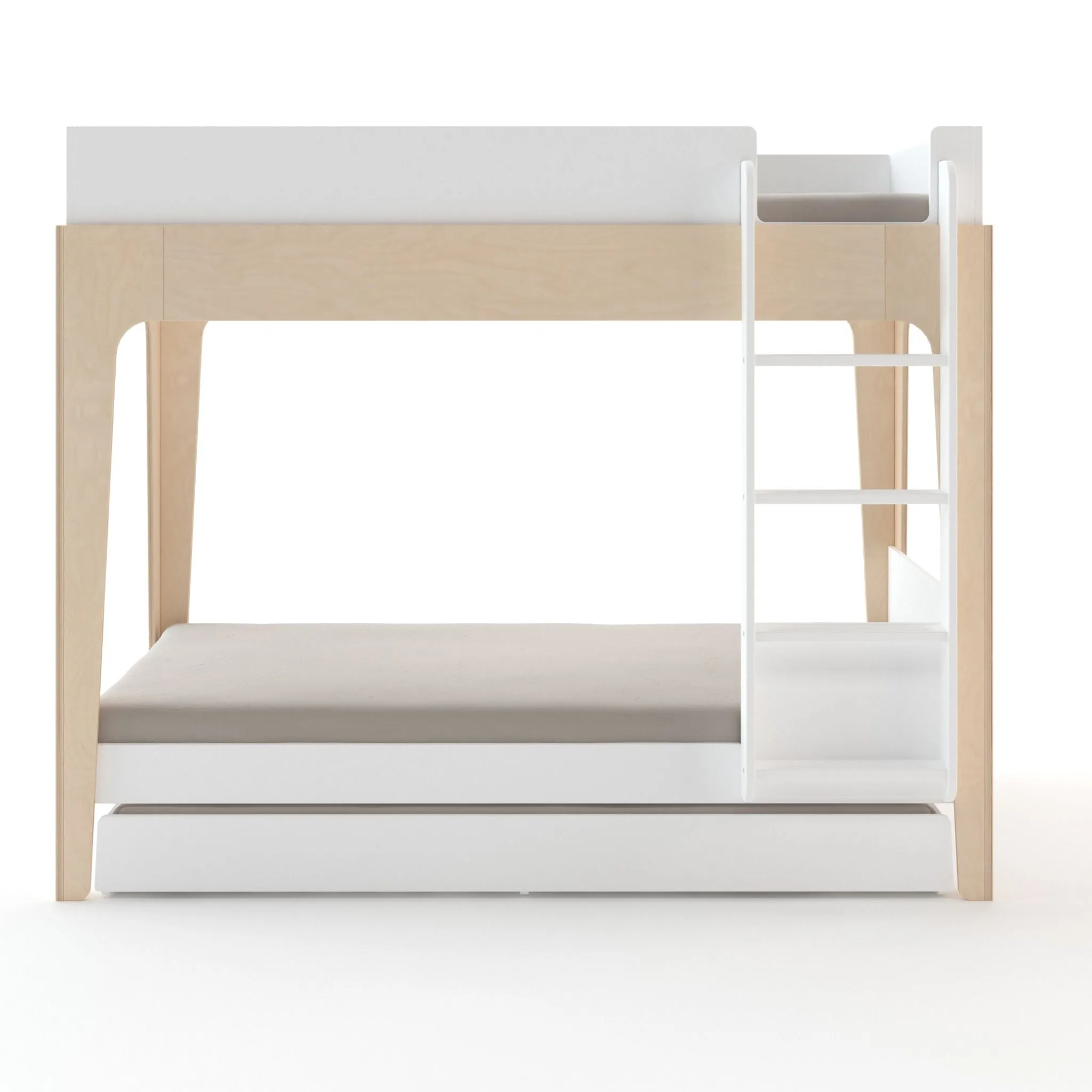 Oeuf NYC Perch Trundle Bed/Ladder Conversion Kit - White