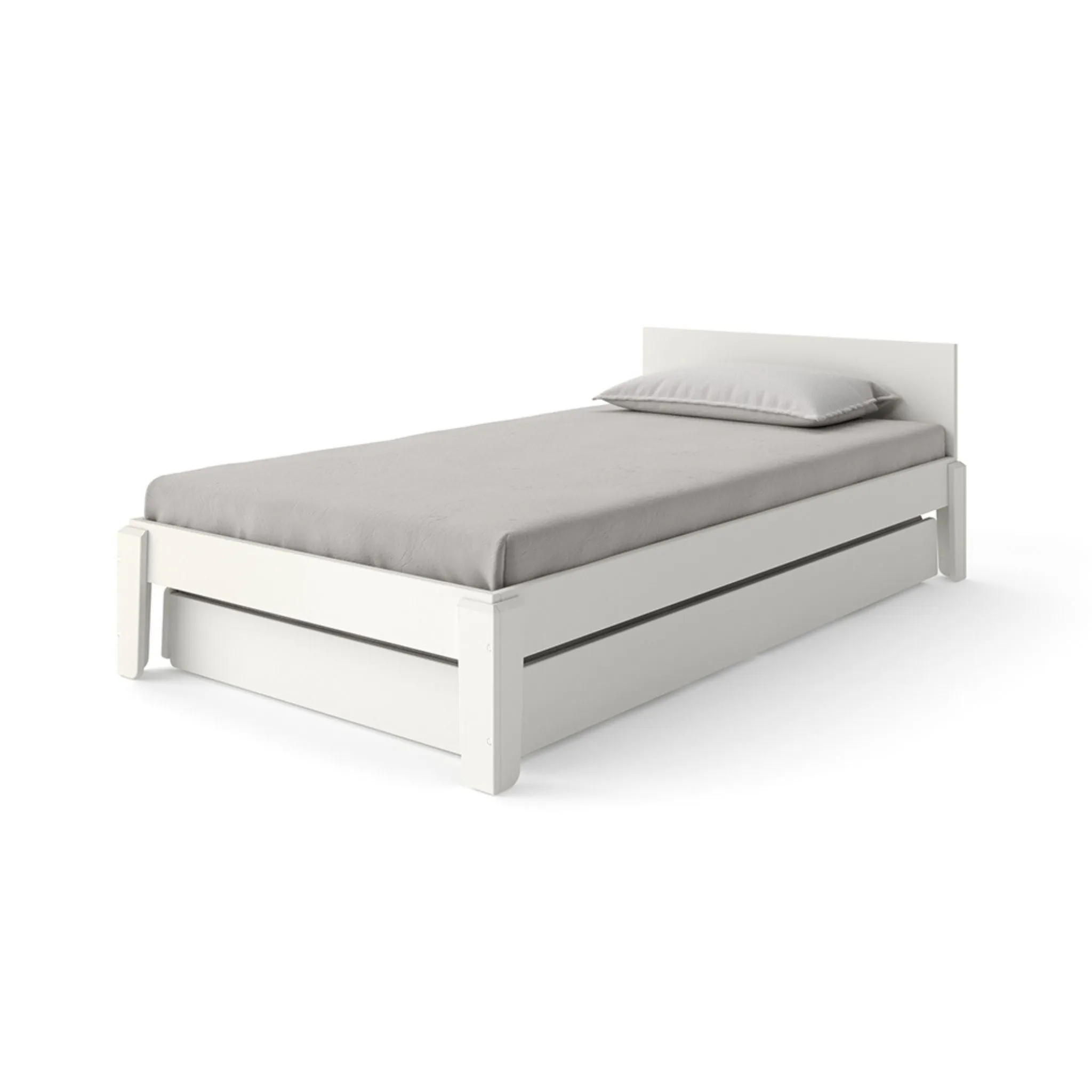 Oeuf NYC Perch Trundle Bed/Ladder Conversion Kit - White