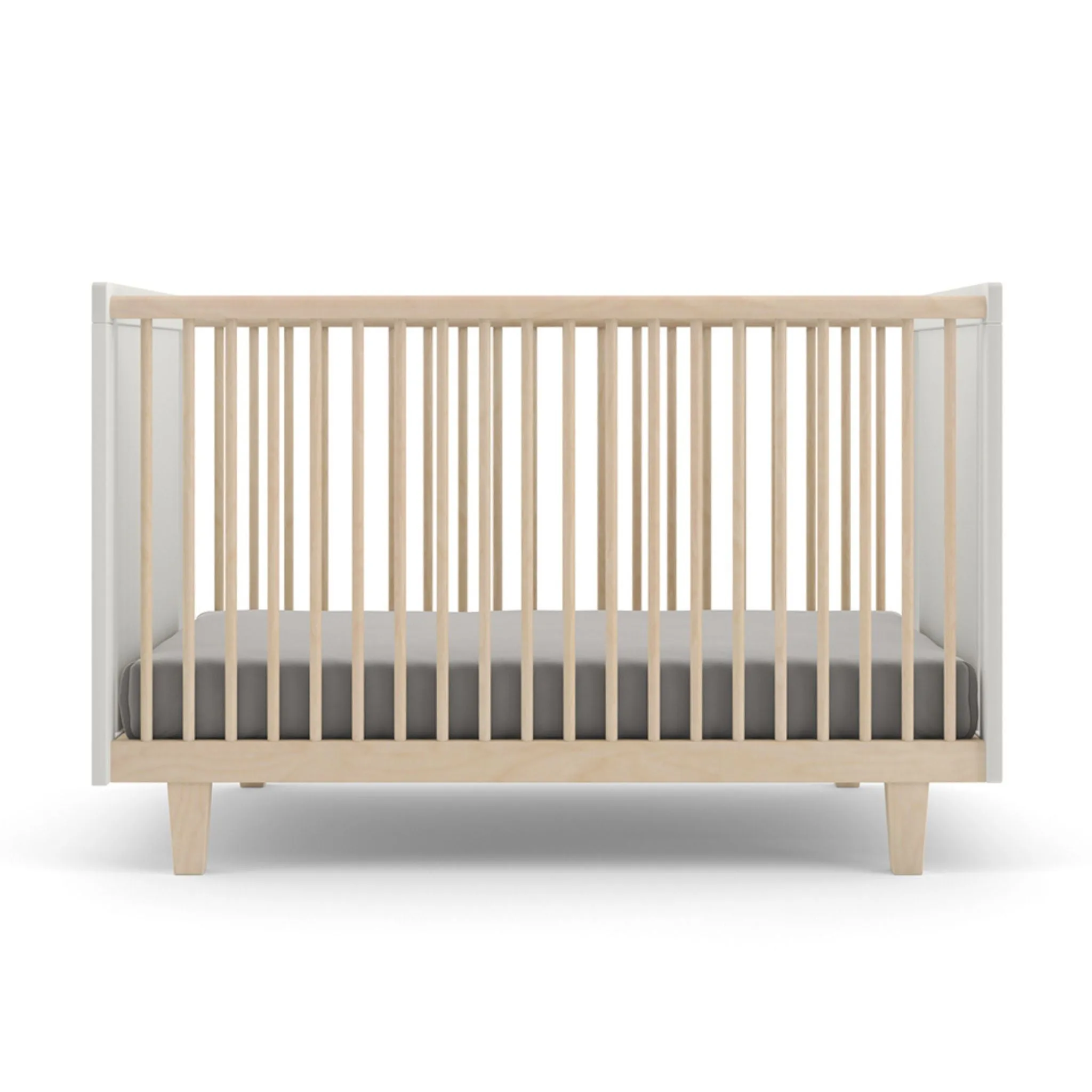 Oeuf NYC Rhea Cot Bed - White/Birch