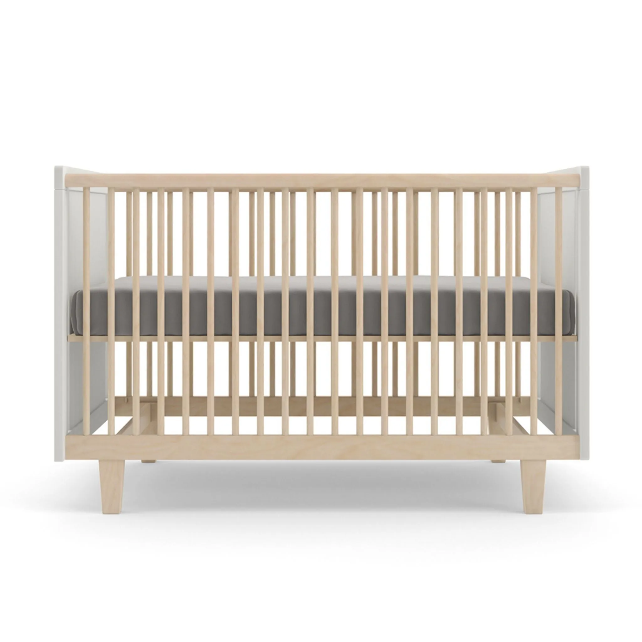 Oeuf NYC Rhea Cot Bed - White/Birch