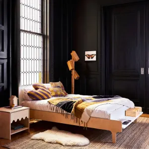Oeuf NYC River Full Bed - White/Birch
