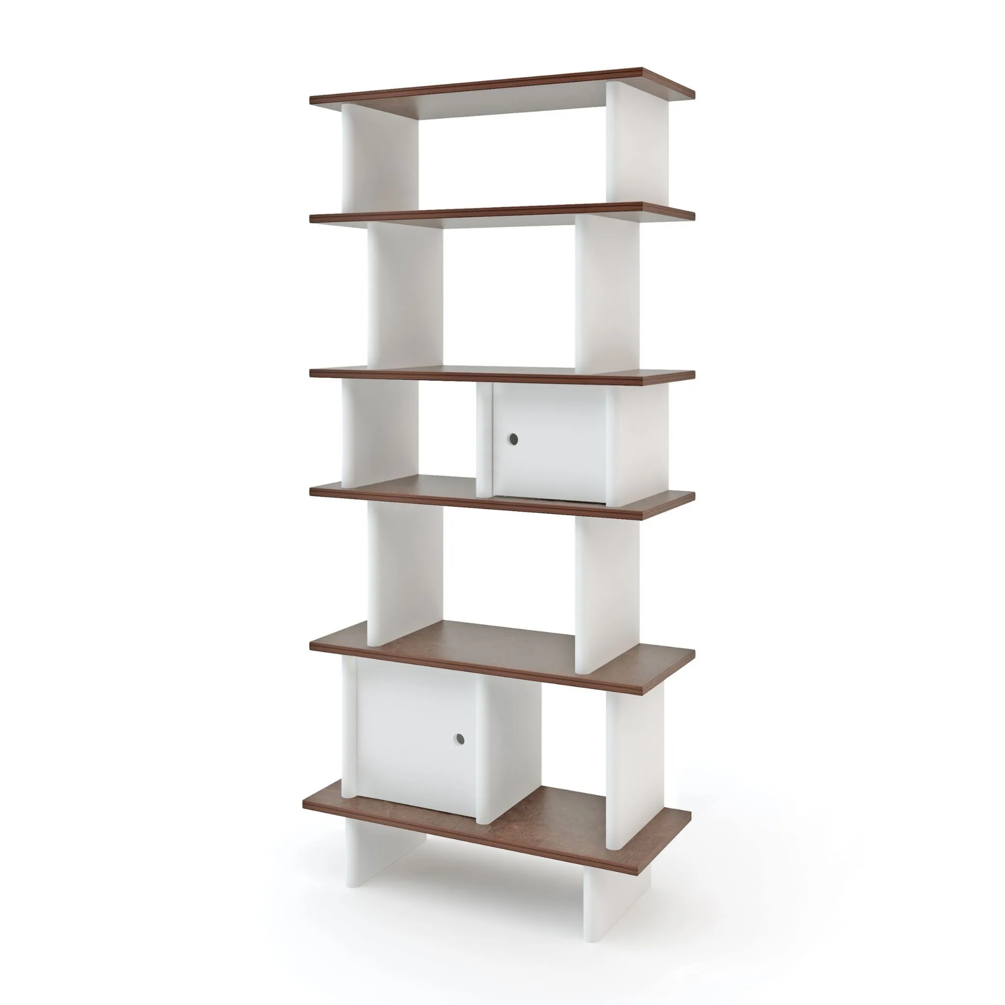 Oeuf NYC Vertical Mini Library - Walnut