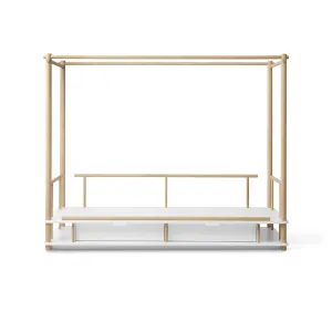 Oliver Furniture Camp Canopy Bed - White & Oak
