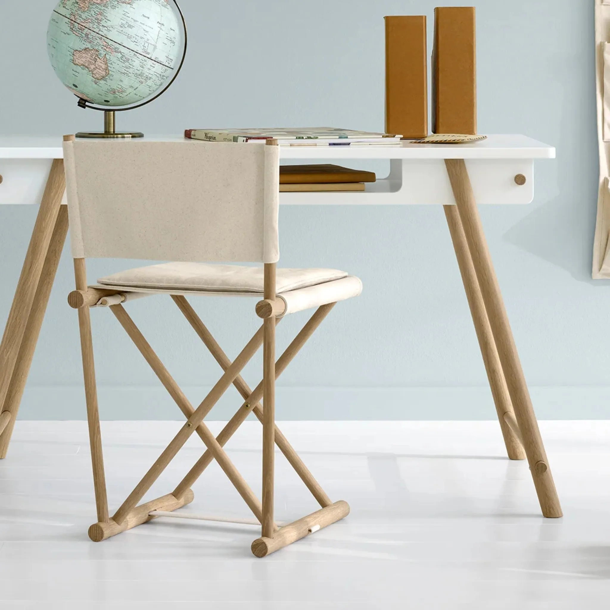 Oliver Furniture Camp Junior Chair - Oak/Undyed