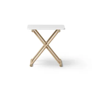 Oliver Furniture Camp Table High - White/Oak