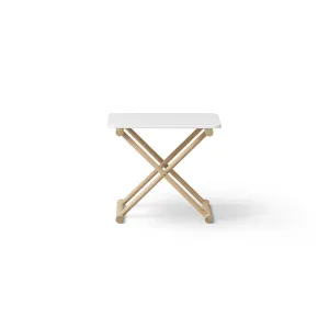 Oliver Furniture Camp Table Low - White/Oak