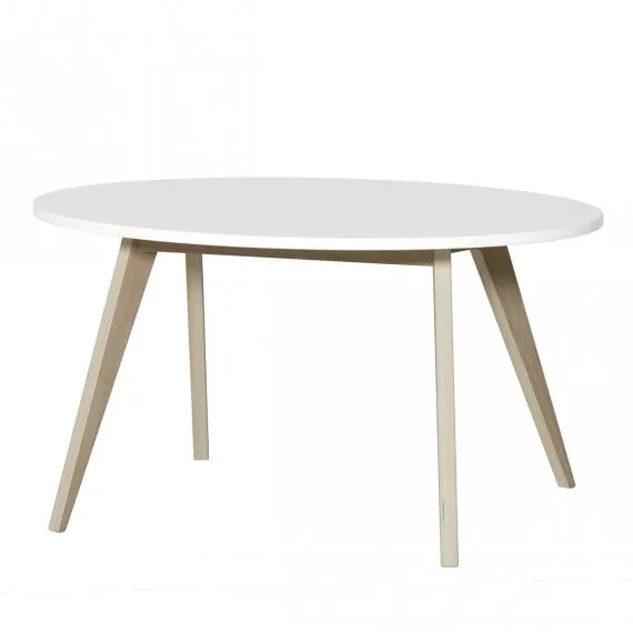 Oliver Furniture PingPong Kids Table - White & Oak