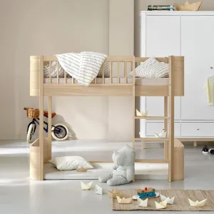Oliver Furniture Wood Mini  Low Loft Bed - Oak