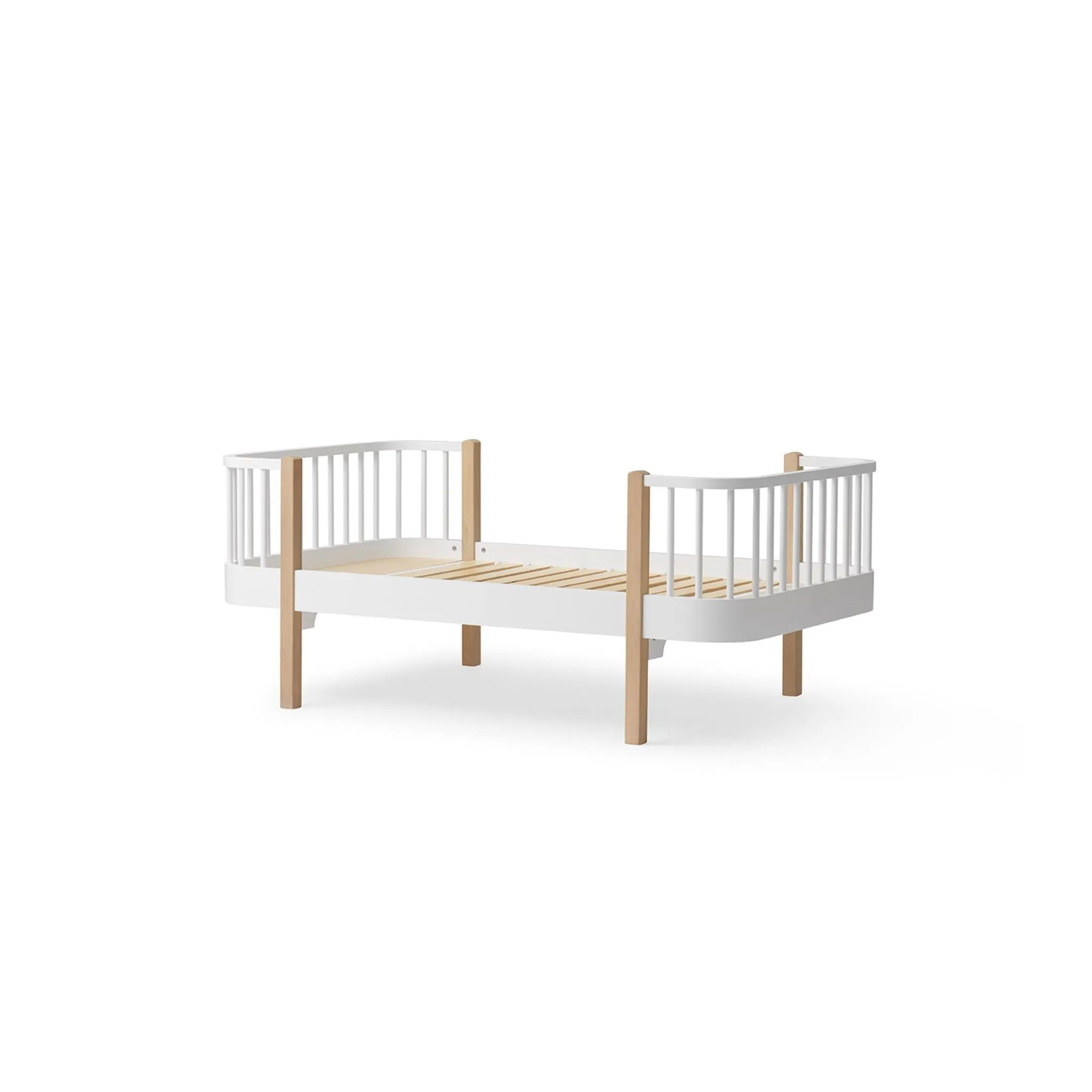 Oliver Furniture Wood Original Junior Bed  - White/Oak