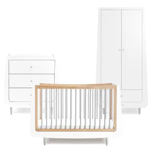 Snuz Skandi 3 Piece Nursery Furniture Set - Grey