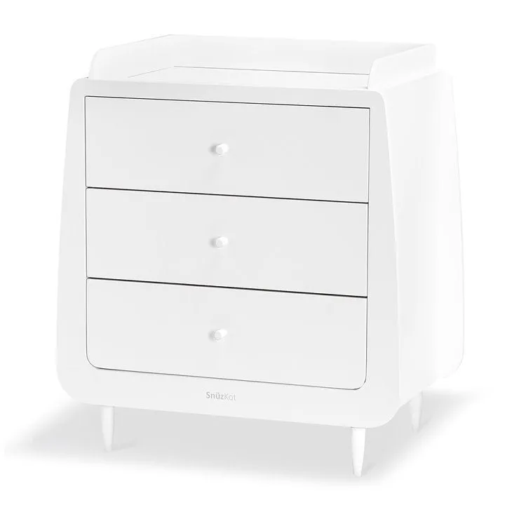 Snuz Skandi 3 Piece Nursery Furniture Set - White