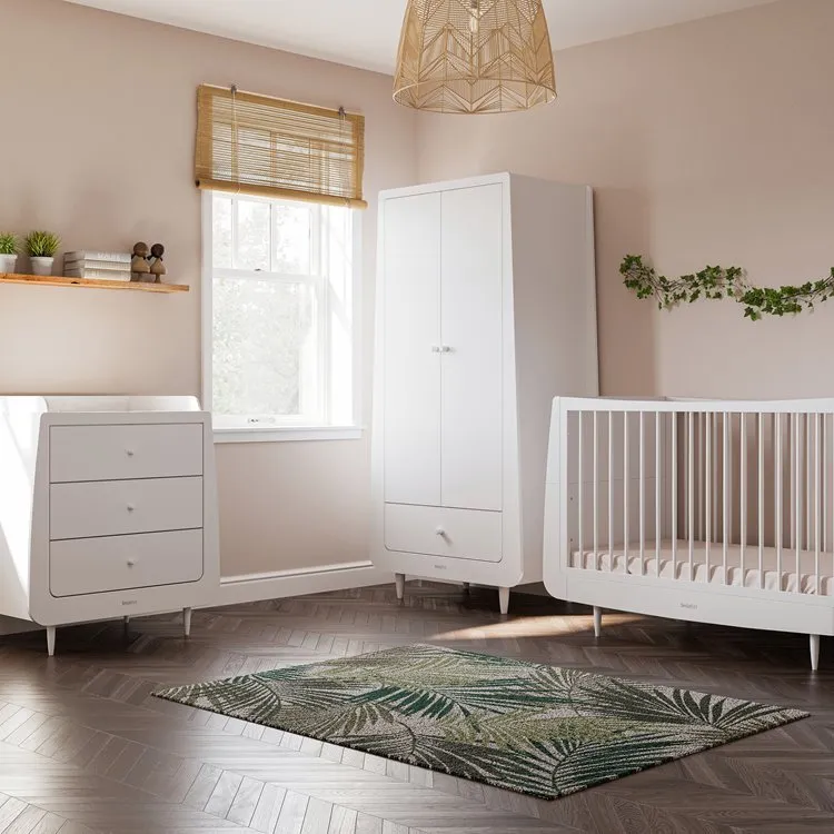 Snuz Skandi 3 Piece Nursery Furniture Set - White