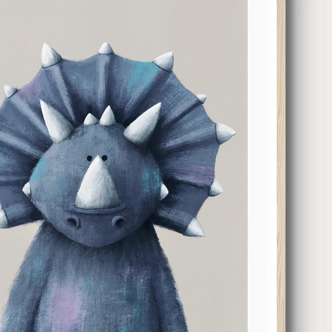 Tigercub Prints - Dinosaur Nursery Prints Set Of 3