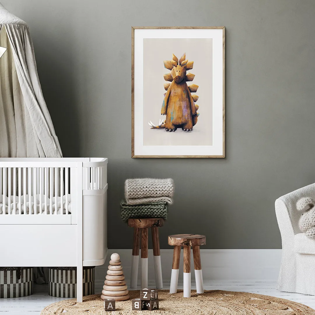 Tigercub Prints - Dinosaur Nursery Prints Set Of 3