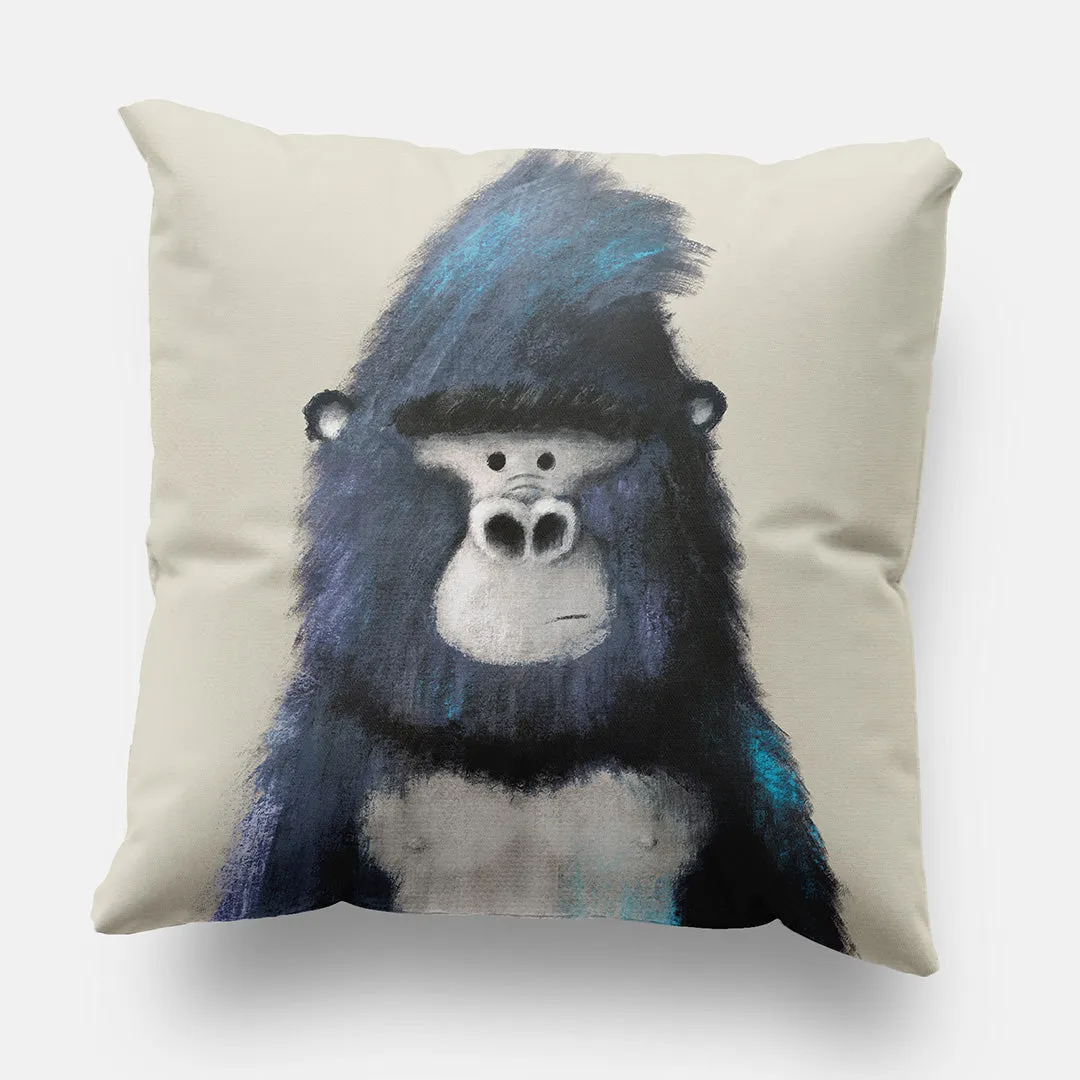 Tigercub Prints Nursery Cushion Cover - Jungle Gorilla