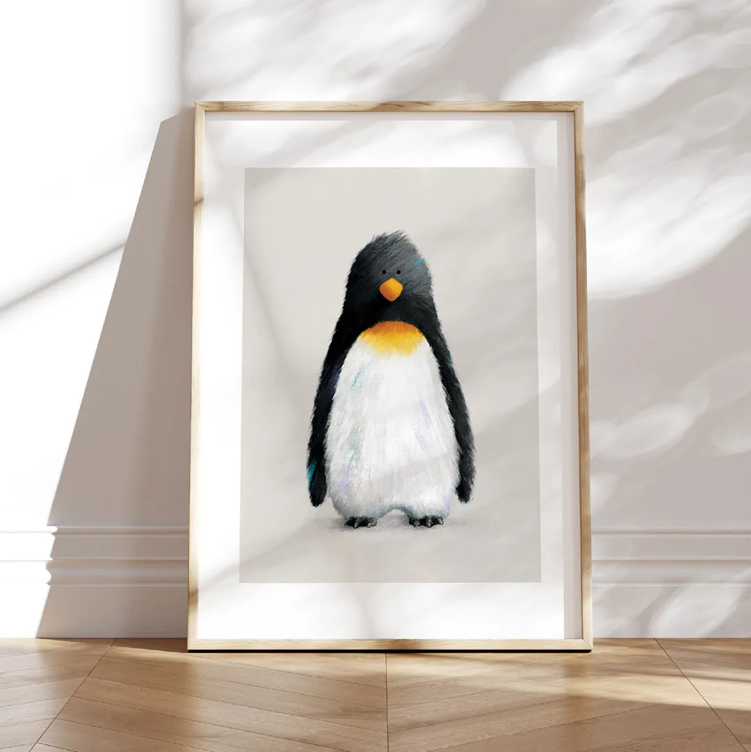 Tigercub Prints - Penguin Polar Nursery Print