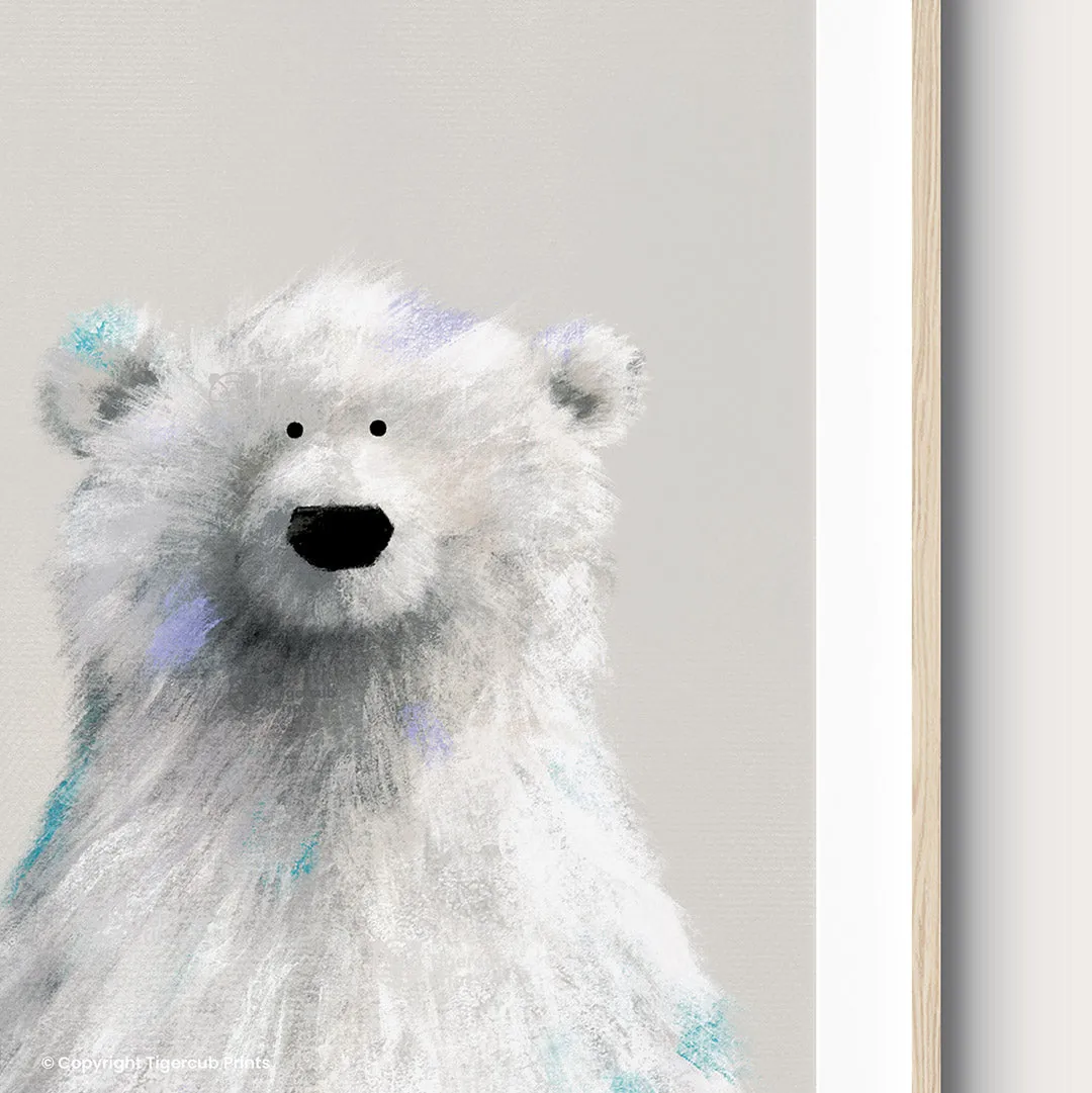 Tigercub Prints - Polar Nursery Prints Set Of 4