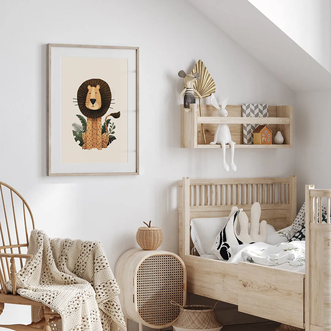 Tigercub Prints - Scandi Safari Nursery Prints Set Of 3