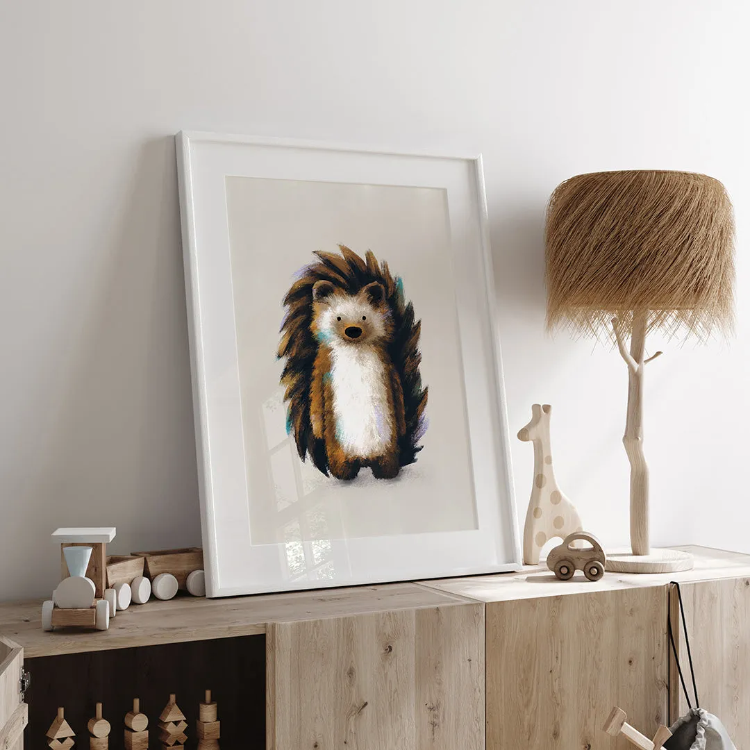 Tigercub Prints - Woodland Animals Nursery Prints Set Of 3