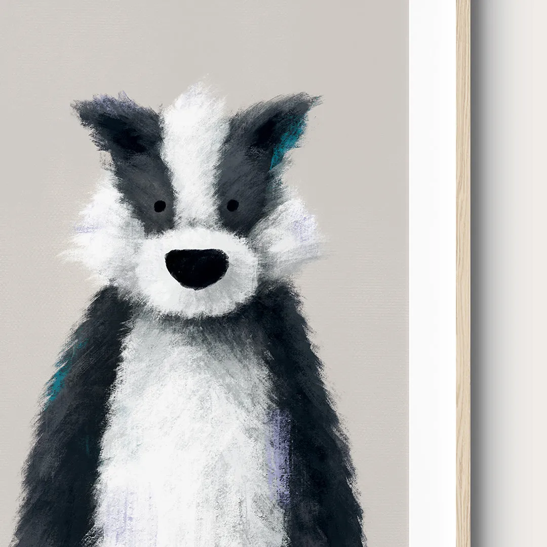Tigercub Prints - Woodland Animals Nursery Prints Set Of 3