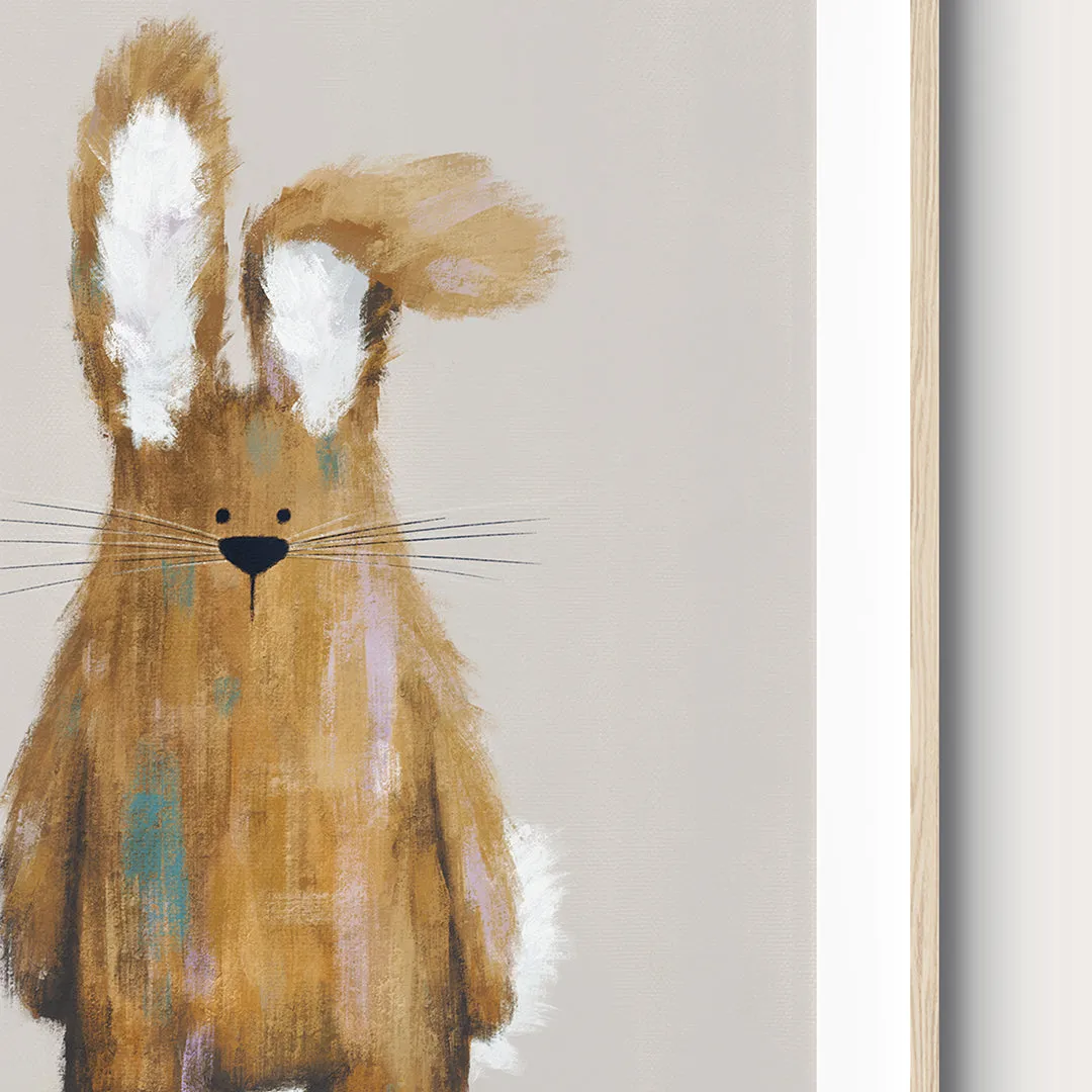 Tigercub Prints - Woodland Set of 4 Nursery Prints (Neutral)