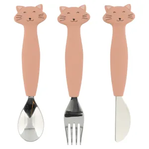 Trixie Silicone Cutlery Set 3-Pack - Mrs. Cat