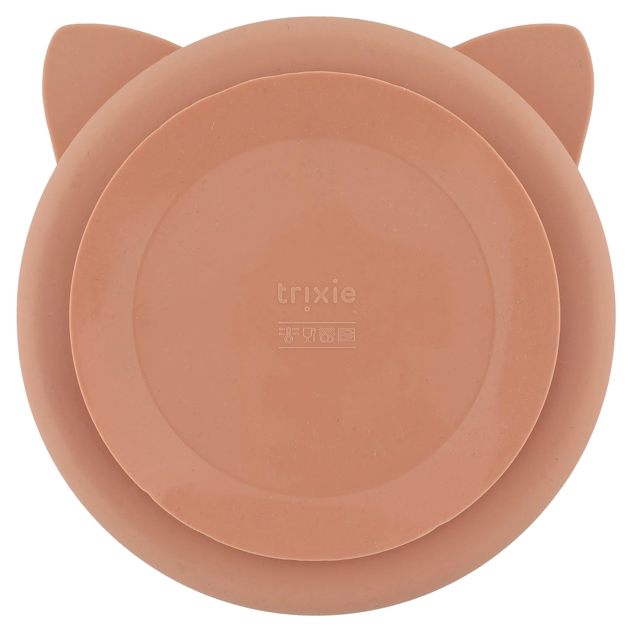 Trixie Silicone Divided Suction Plate - Mrs. Cat