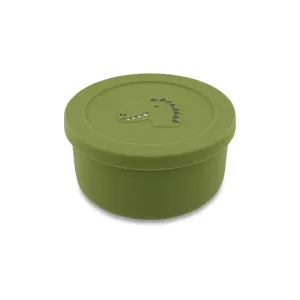 Trixie Silicone Snack Pot With Lid - Mr. Dino