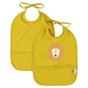 Trixie Waterproof Bib 2-Pack - Mr. Lion
