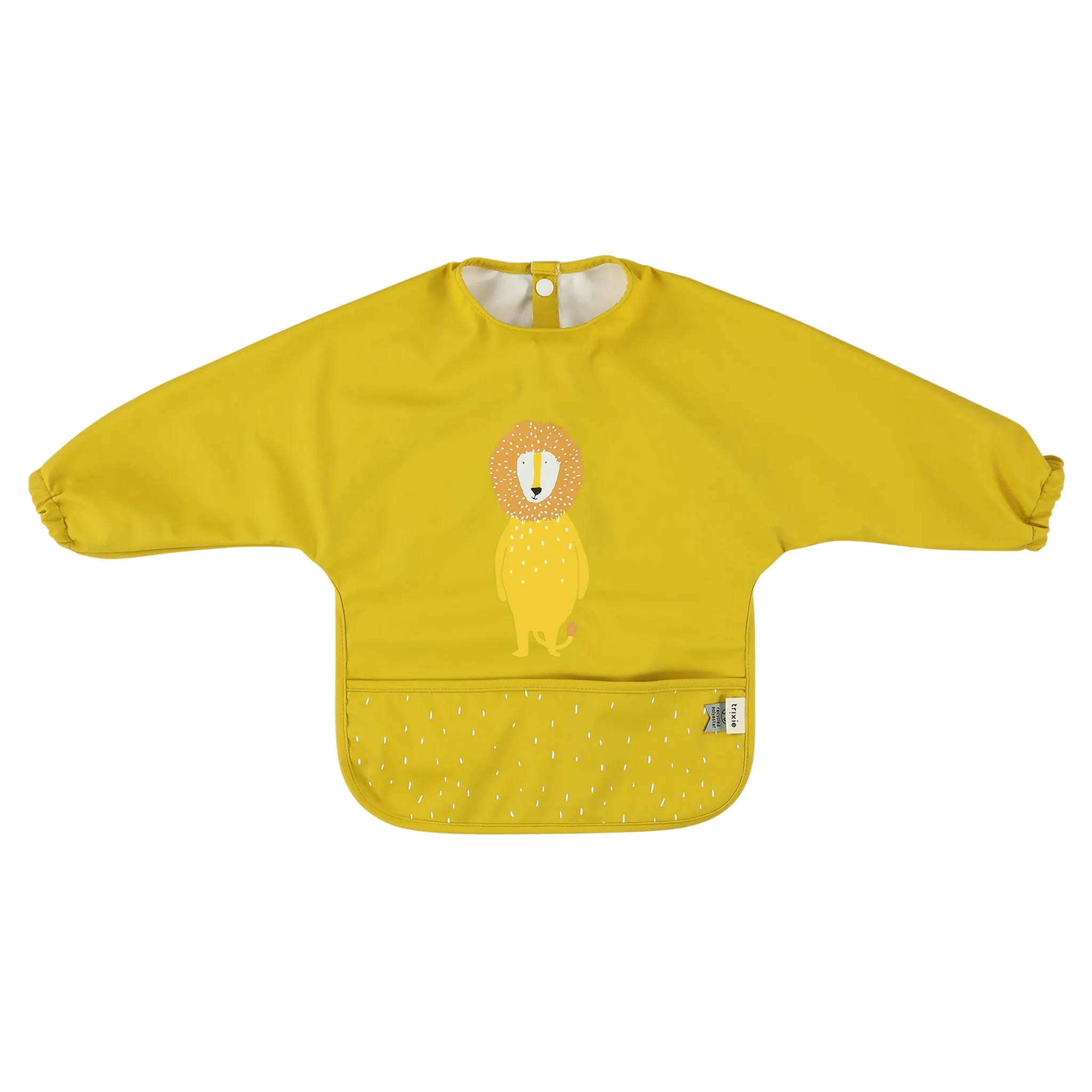 Trixie Waterproof Long Sleeve Bib - Mr. Lion