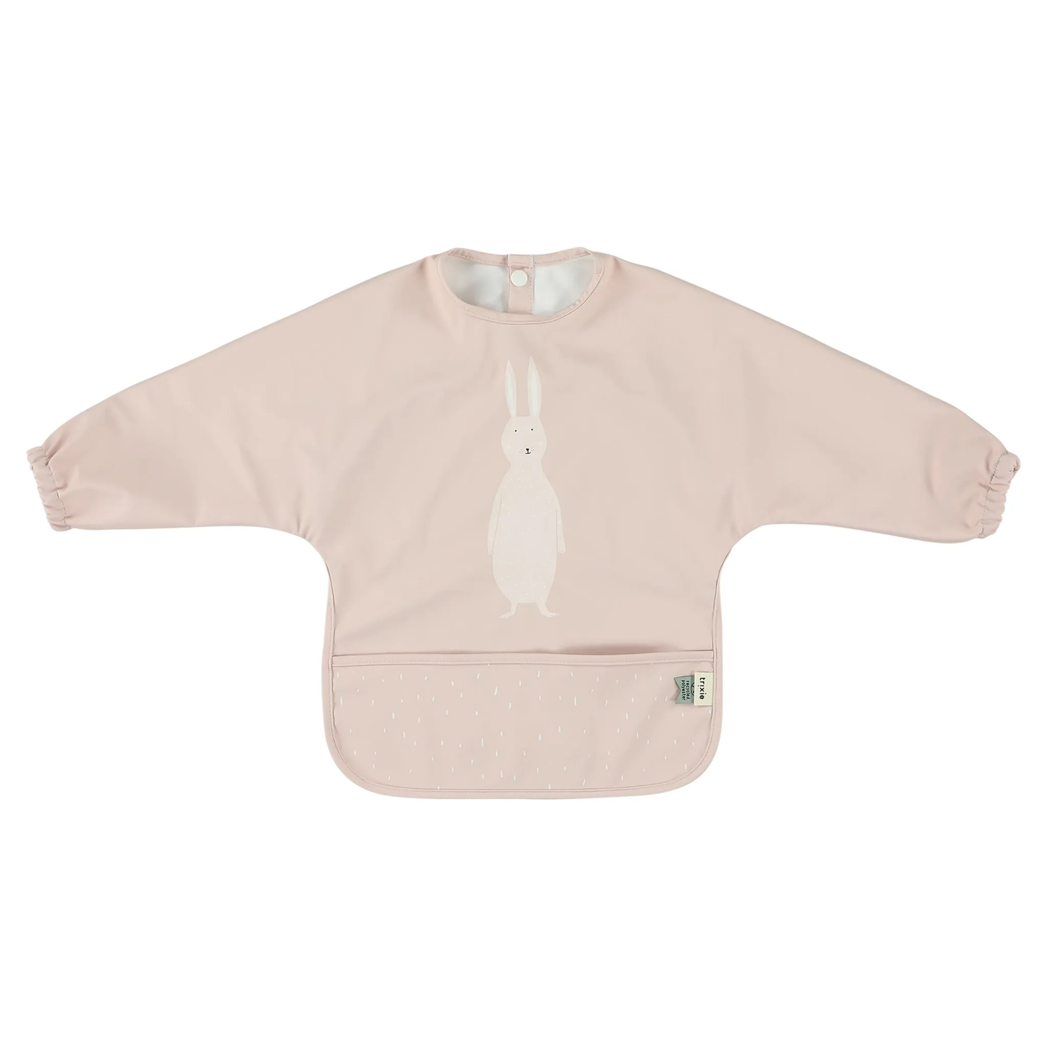 Trixie Waterproof Long Sleeve Bib - Mrs. Rabbit