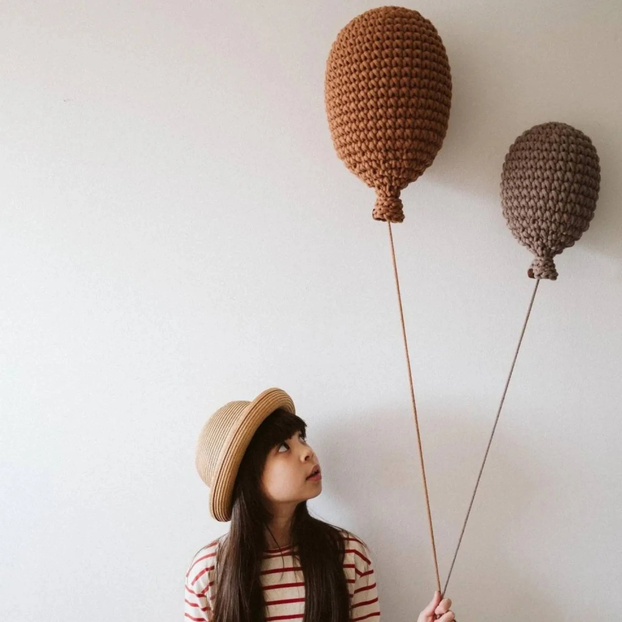 Zuri House Crochet Balloon - Cinnamon