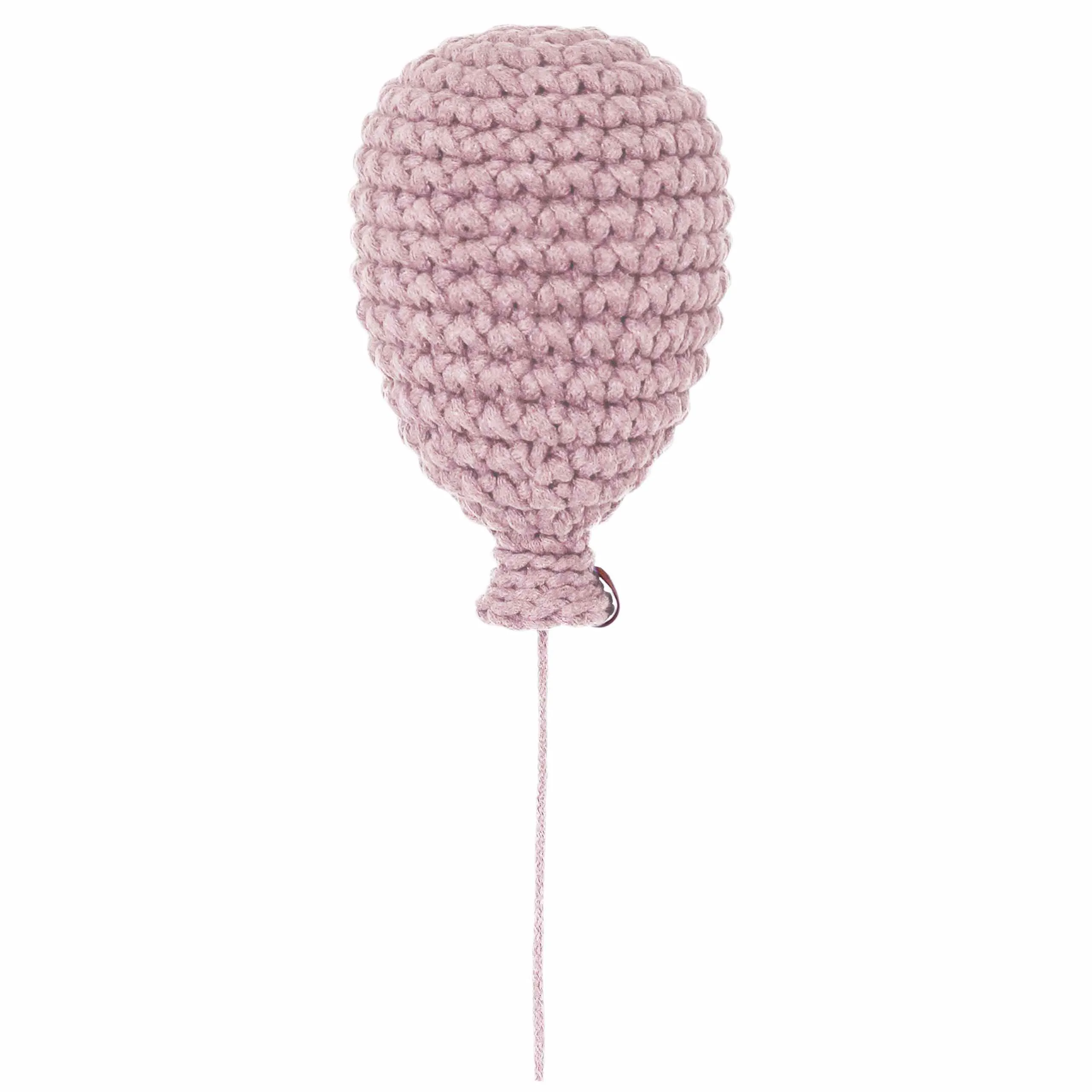 Zuri House Crochet Balloon - Powder Pink