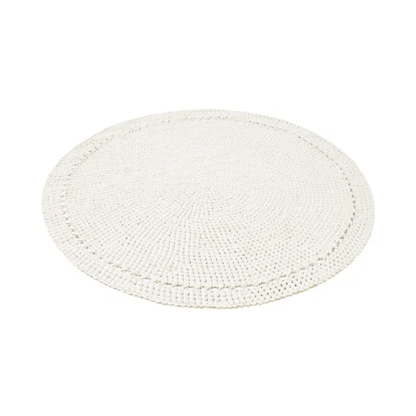 Zuri House Crochet Rug Nebo - Ivory