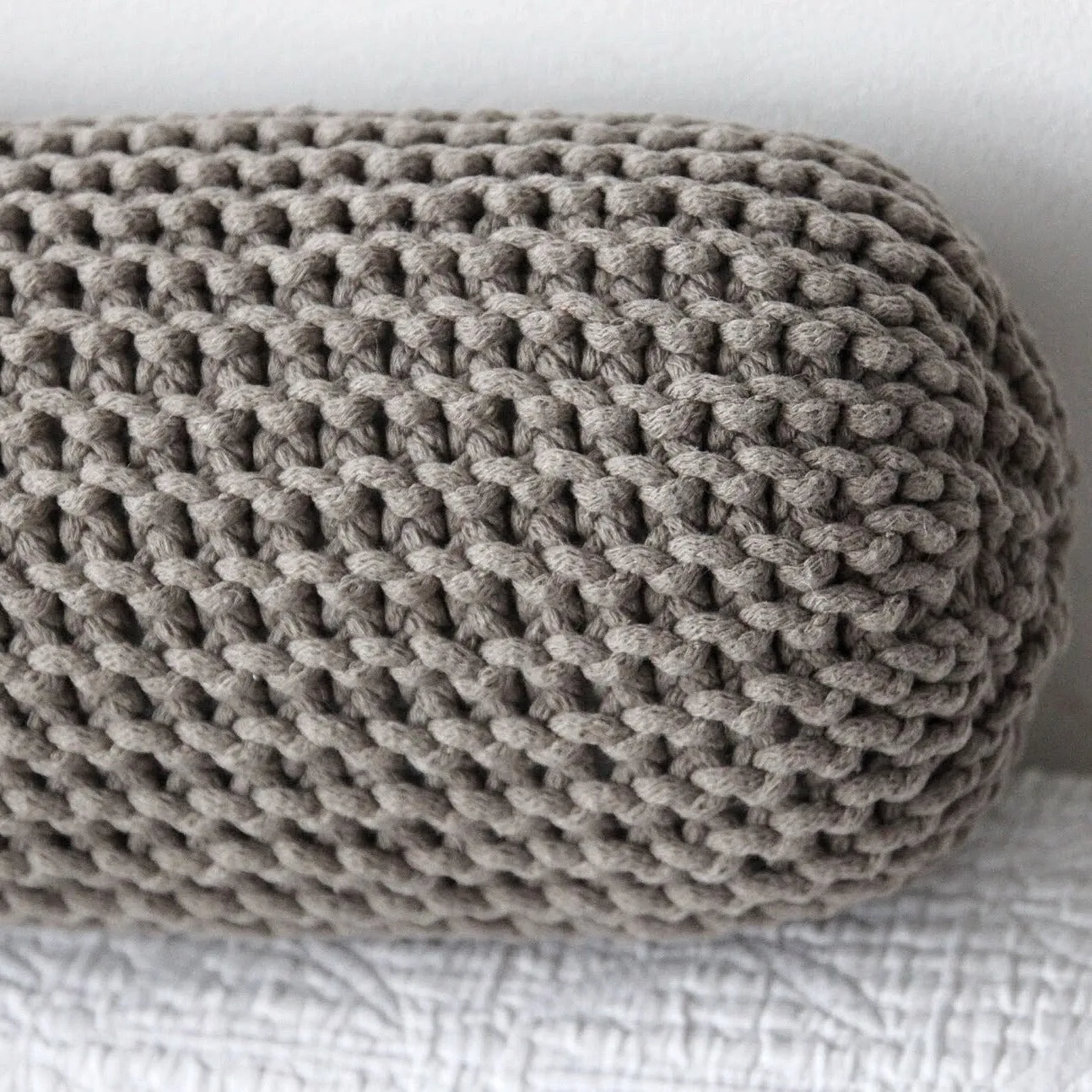Zuri House Neck Cushion - Mocha